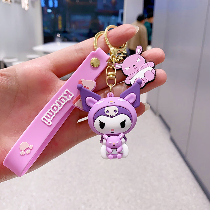 Wholesale PVC Cartoon Doll Keychain JDC-KC-NLu021