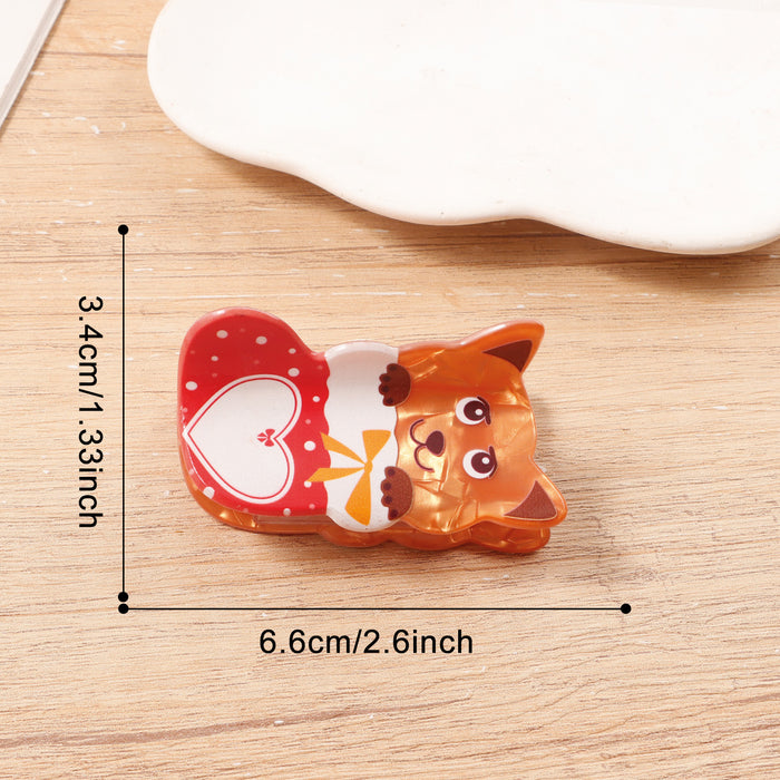 Wholesale Christmas ornaments cartoon animal claw clip