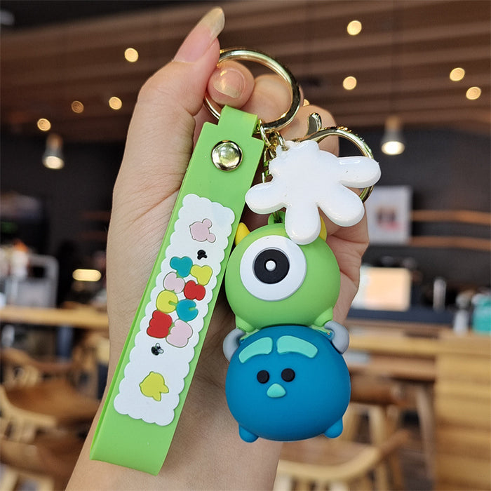 Wholesale Cartoon Silicone Doll Keychain JDC-KC-ZhuoRan025