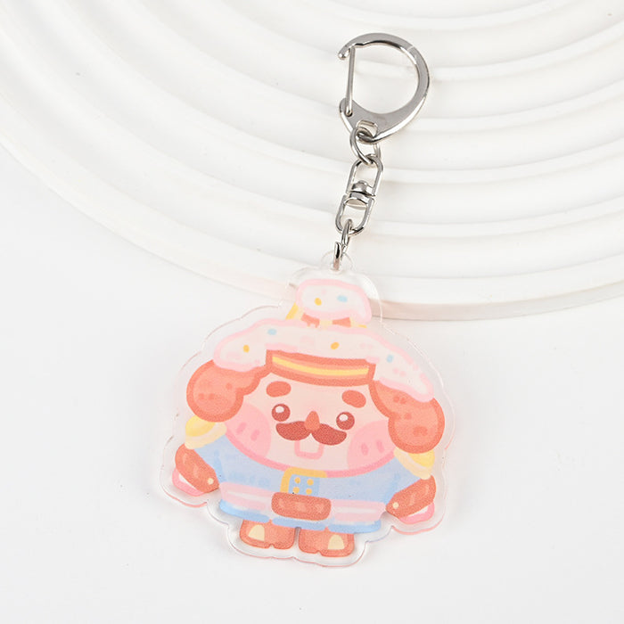 Wholesale Cute Cartoon Acrylic Keychain JDC-KC-XBK005