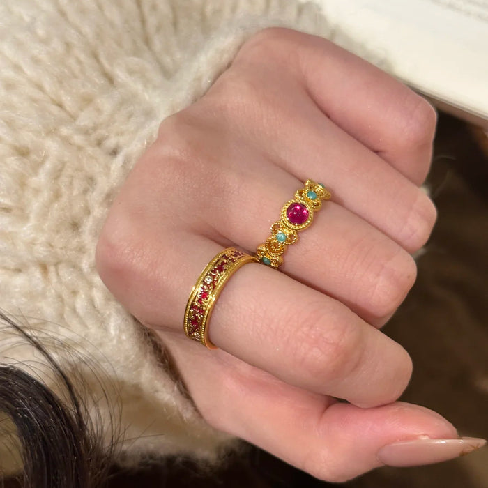 Wholesale Ring enamel window flower with adjustable opening, new product