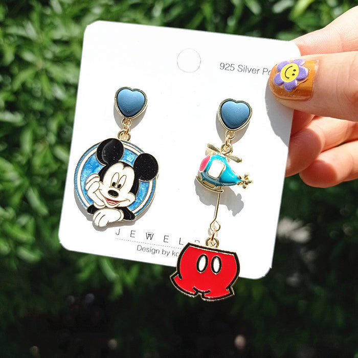 Wholesale Cartoon Alloy Cute Earrings JDC-ES-Xingj044