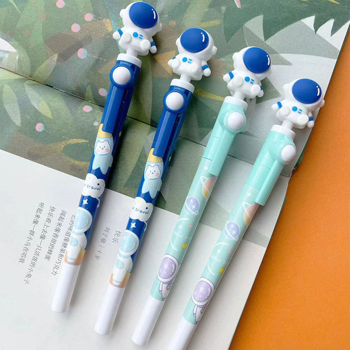 Wholesale School Season Gel Pens,  Twist Pens,  Children' s Cartoon Plastic Student Office Learning Supplies