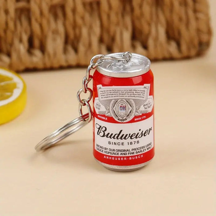 Wholesale Alloy Beer Model Keychain JDC-KC-FuLong001