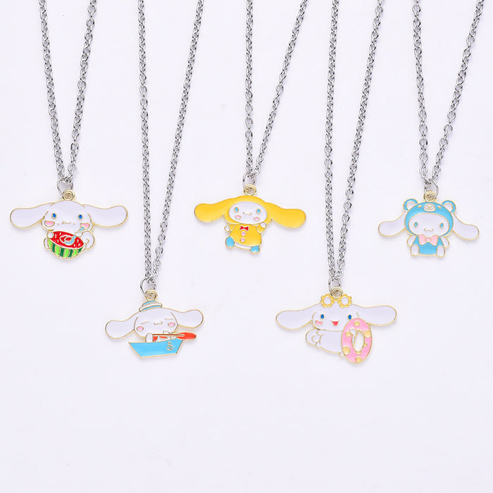 Wholesale Cartoon Cute Necklace Dog Necklace Student Couple Girlfriend Accessories