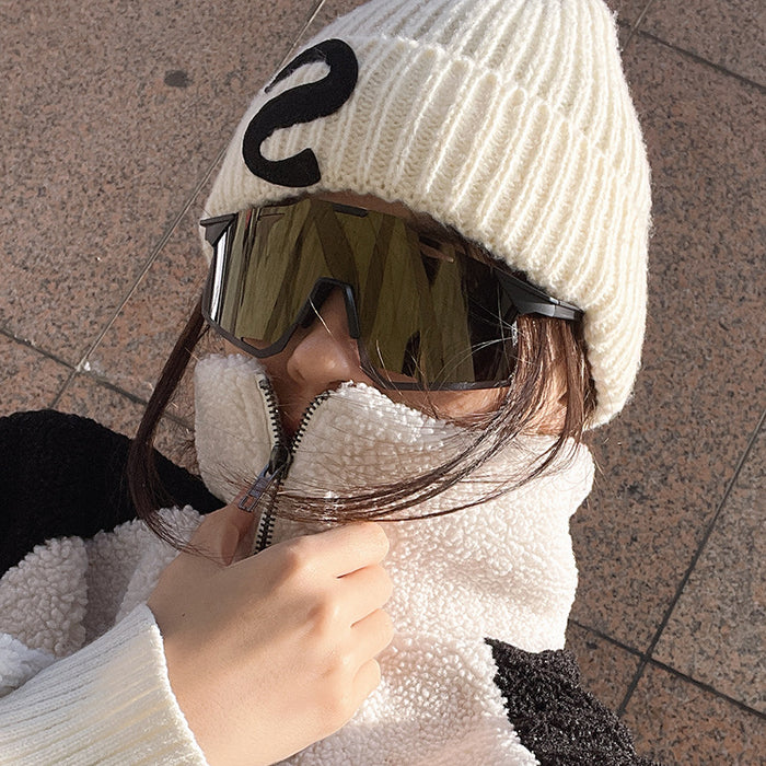 Wholesale Cycling glasses, outdoor sports, windproof and UV resistant sunglasses, frameless sunglasses, day and night dual-use