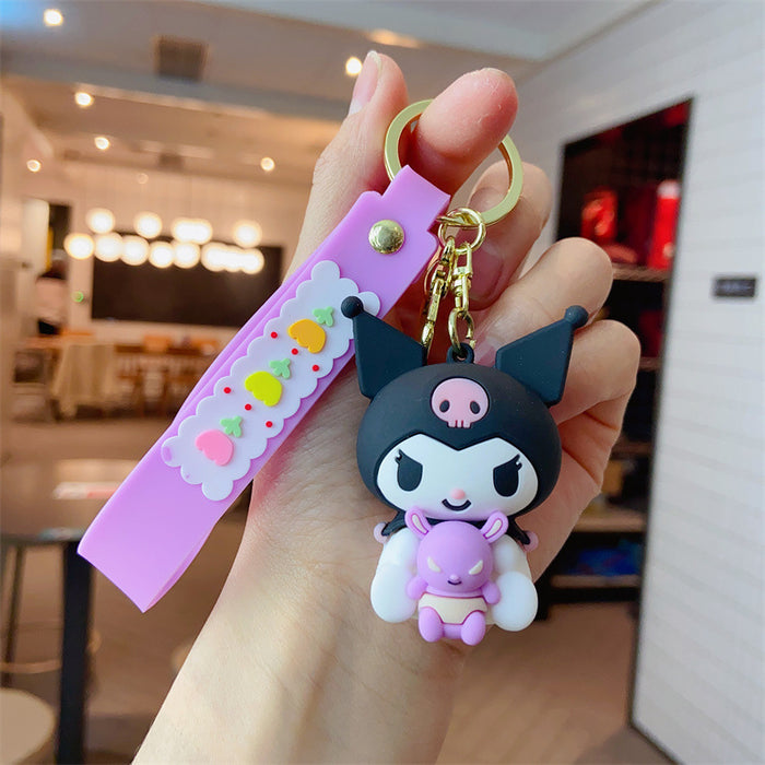 Wholesale Crossdressing Cartoon Doll Keychain JDC-KC-Many004