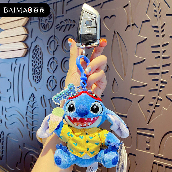 Wholesale Keychains Plush Hardware Cute Cartoon Animation (M) JDC-KC-BaiM069