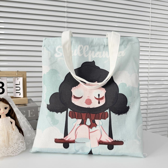 Wholesale Large capacity canvas shoulder bag for girls