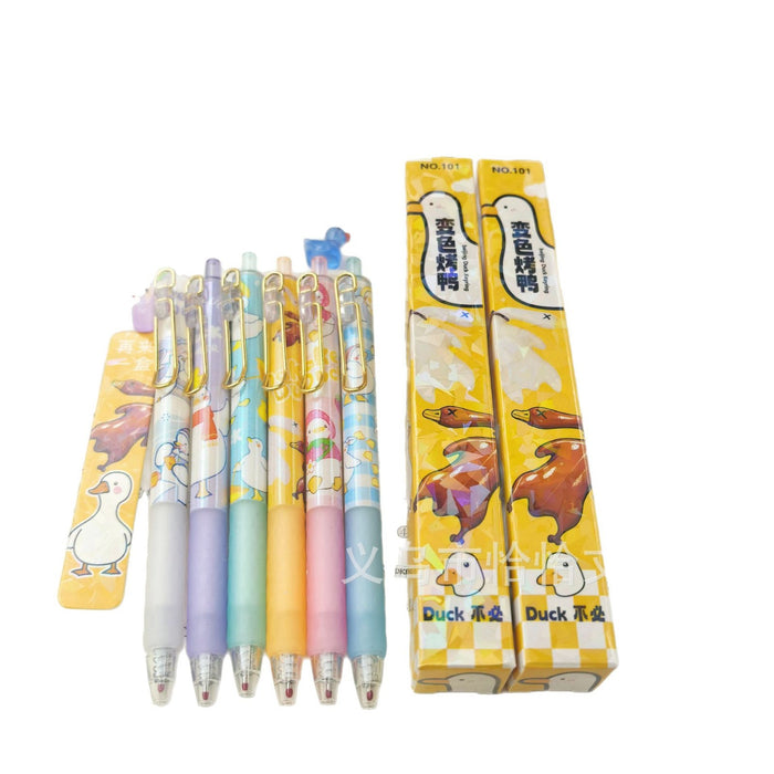 Wholesale Blind Box Press Pen Gel Pen Randomly Sends Doll Laser Spring Quick-Drying Brush Pen