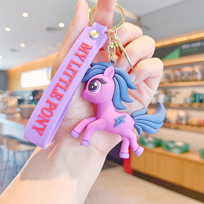 Wholesale Cartoon Doll Silicone Keychain JDC-KC-MingT264