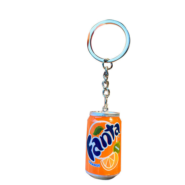 Wholesale Mini Cans Resin Keychain JDC-KC-YuanD009