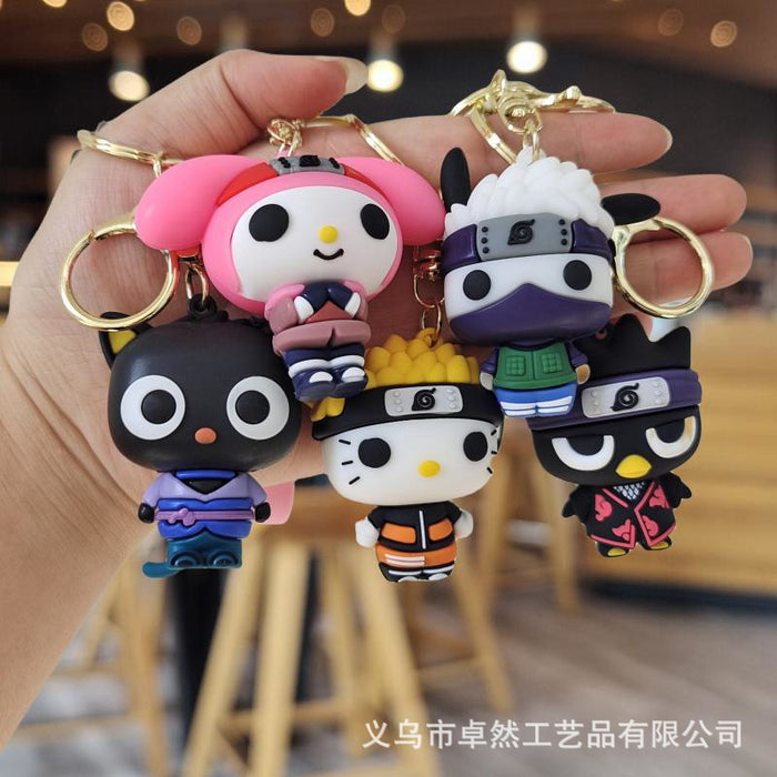 Wholesale Cartoon Doll Silicone Keychain (S) JDC-KC-ZhuoRan004