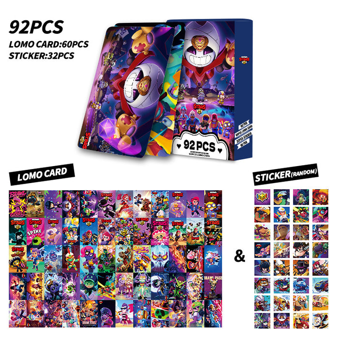 Wholesale 184pcs Double sided small card LOMO card