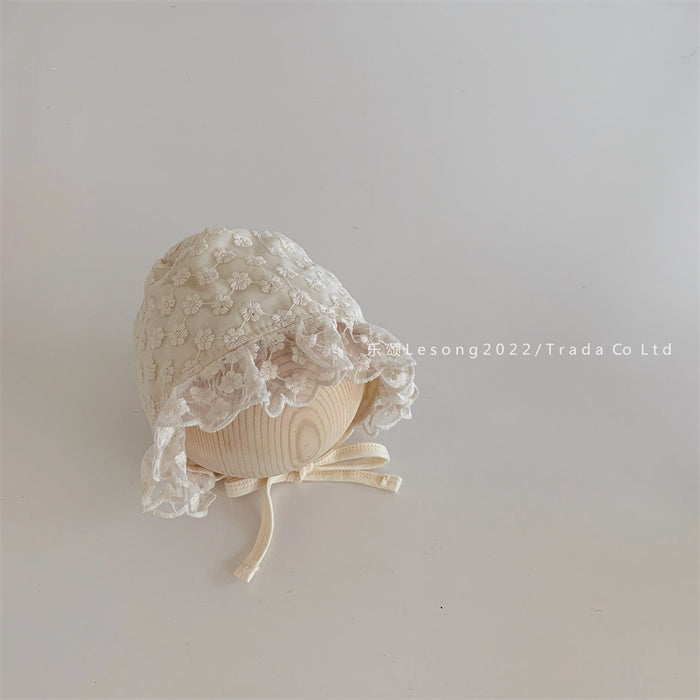Wholesale Baby Hat Summer Lace Infant Baby Court Hat Girls' Hat