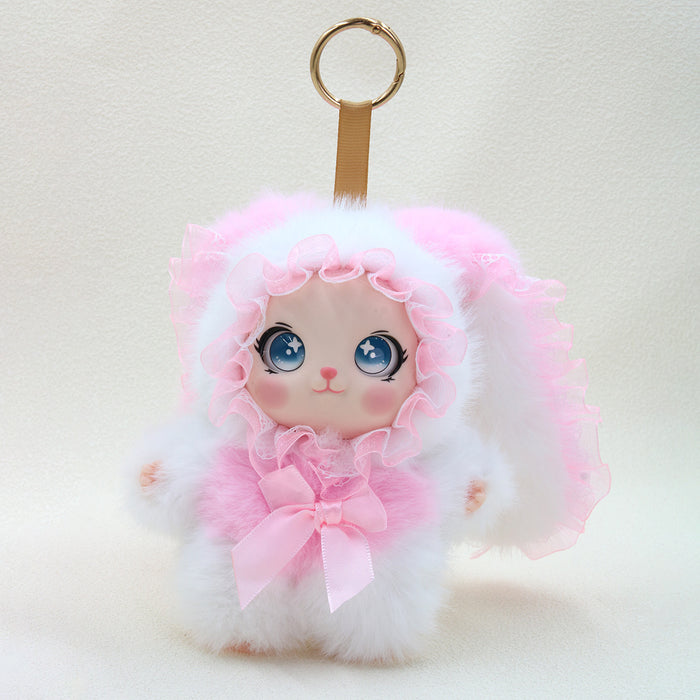 Wholesale Lolita Rabbit Plush Doll Toy Pendant Able Ornament Gift