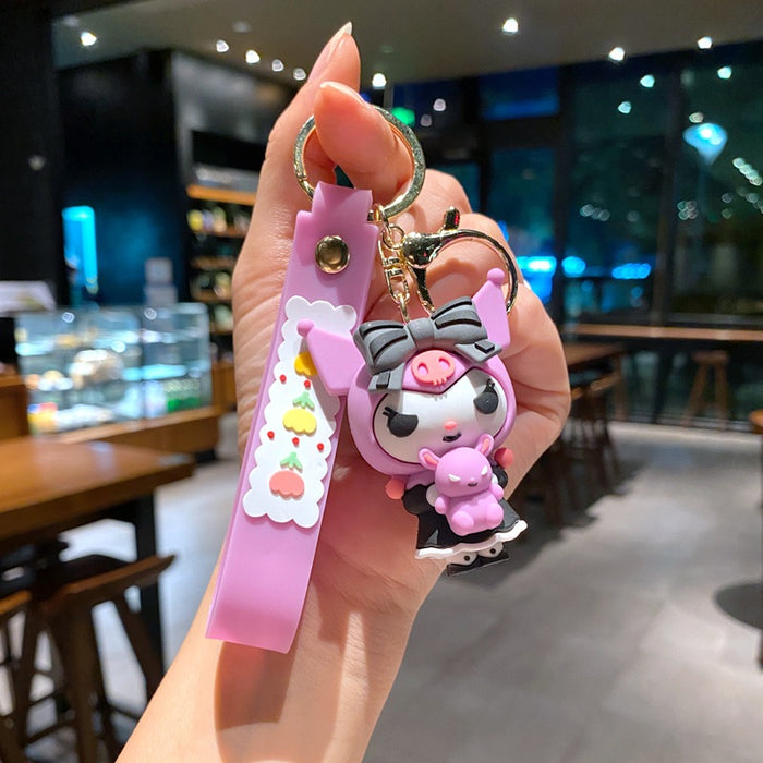 Wholesale Cartoon Cute Keychain Doll Backpack Car Keychain Pendant