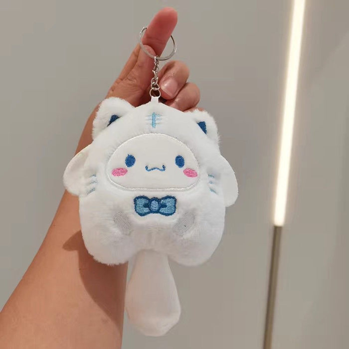 Wholesale Plush Dol Pendant Cartoon Cat Doll Grabber Doll Toy Keychain