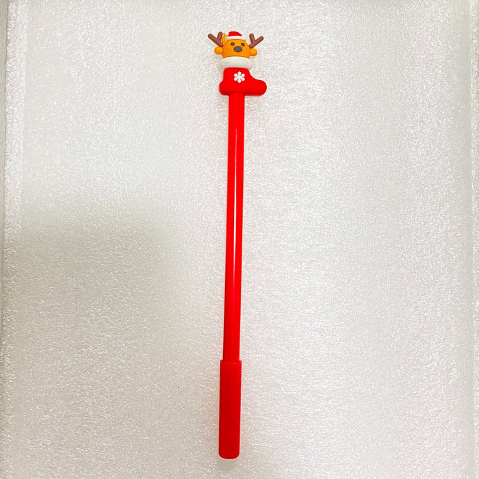 Wholesale Christmas gel pen carbon pen primary school student gift prize Christmas stationery gift water pen