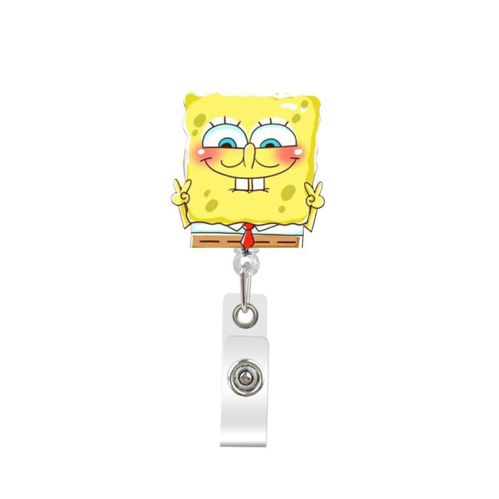 Wholesale Acrylic Cartoon Retractable Keychain JDC-KC-GuXi009