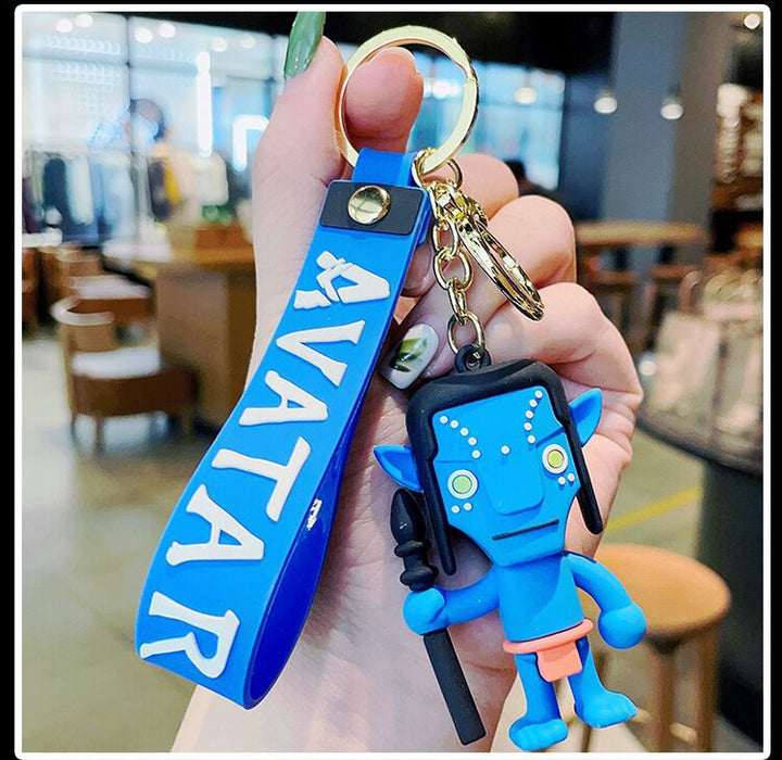 Wholesale Cartoon Doll Silicone Keychain JDC-KC-HongSheng009