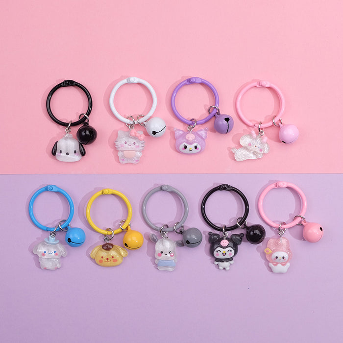 Wholesale Cartoon Resin Keychains JDC-KC-QMou030