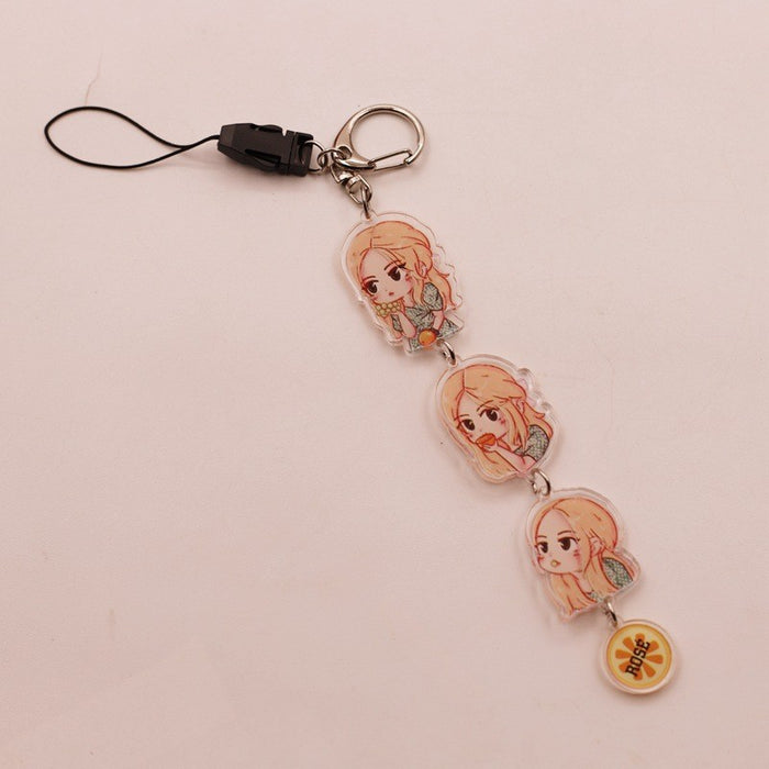 Wholesale Acrylic Keychain Hanging String JDC-KC-HanTian028