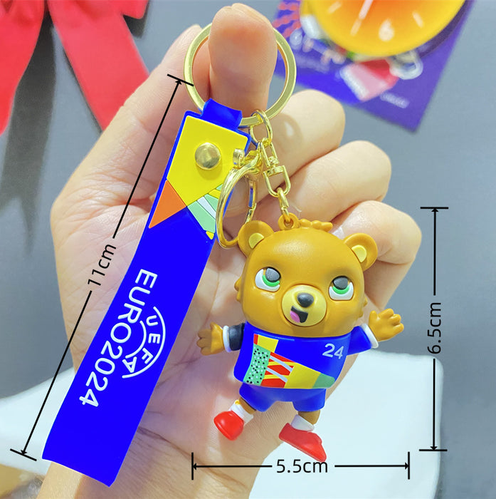 Wholesale PVC Cartoon Doll Keychain JDC-KC-WuYi265