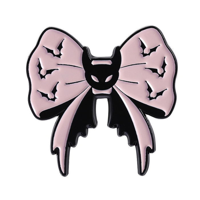 Wholesale Enamel Bow Flower Brooch Pin Set Cute Lapel Badge Party Jewelry Accessory