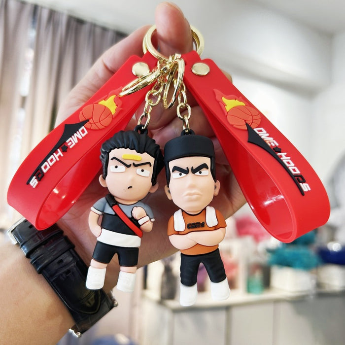 Wholesale PVC Cartoon Doll Keychain JDC-KC-WuYi119