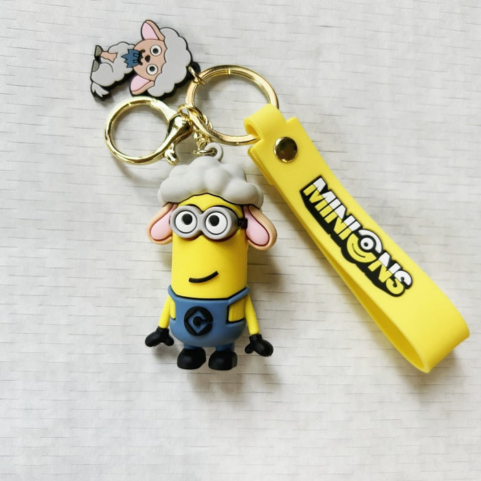 Wholesale PVC Cartoon Doll Keychain JDC-KC-WuYi273