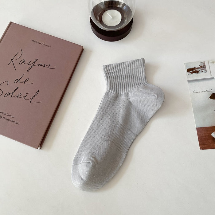 Wholesale New high elastic basic style versatile casual sports short socks fashionable sports