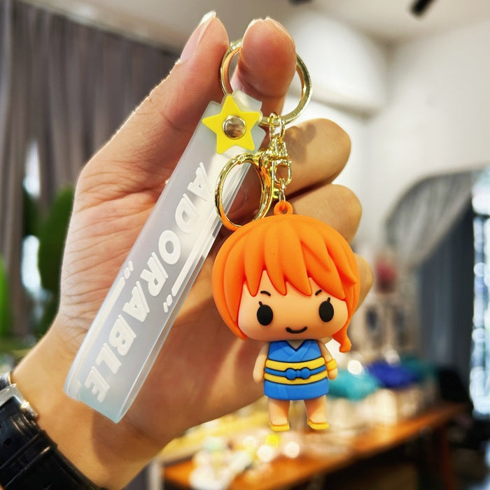 Wholesale Cartoon Doll PVC Keychain JDC-KC-ChuC035