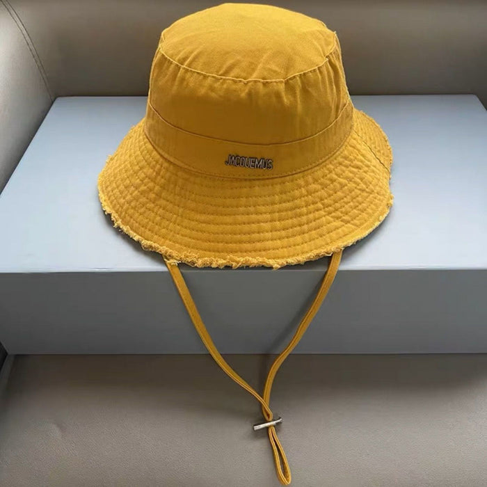 Wholesale Big-brimmed Fisherman Hat Holiday Hanging Hat Sunscreen Sunshade Hat