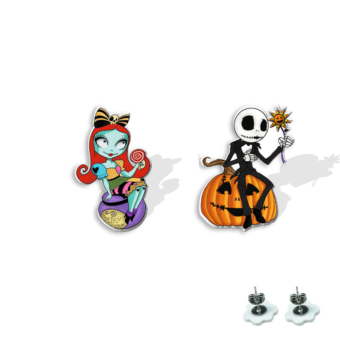 Wholesale  earrings heat shrink earrings acrylic earrings