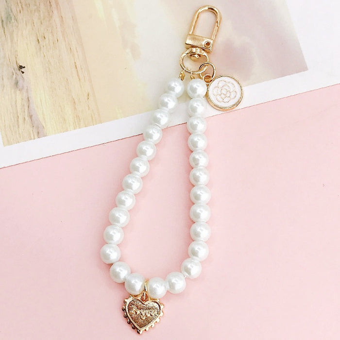Wholesale Pearl Chain Keychain Pendant JDC-KC-YiLian002