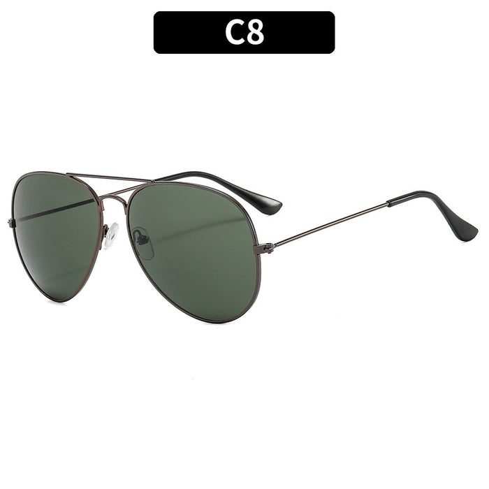 Wholesale Double Bridge Multi-color Men's PC Sunglasses JDC-SG-XIa065