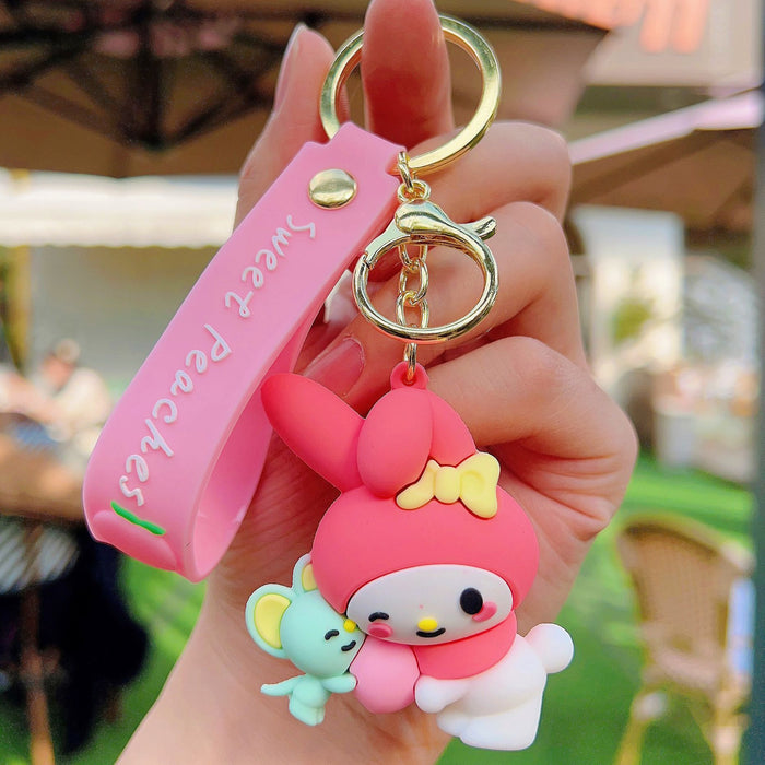 Wholesale  keychain cute  pendant car schoolbag key chain  Cartoon  keychain