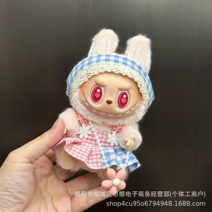 Wholesale Doll Clothes 17cm Pendant Plush Doll Replacement Set