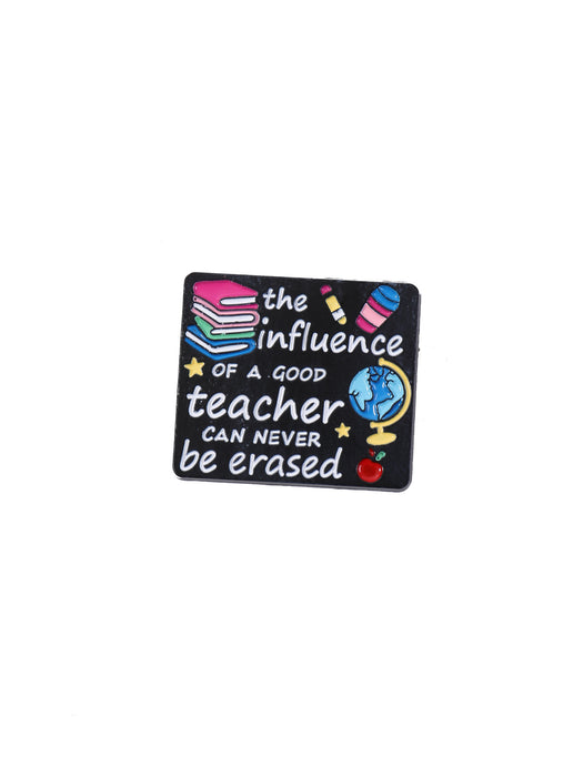 Wholesale Back to school season cartoon brooch colorful book metal decorative badge