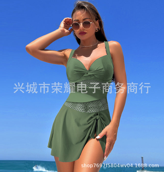Wholesale New one-piece swimsuit for women, swimsuit skirt