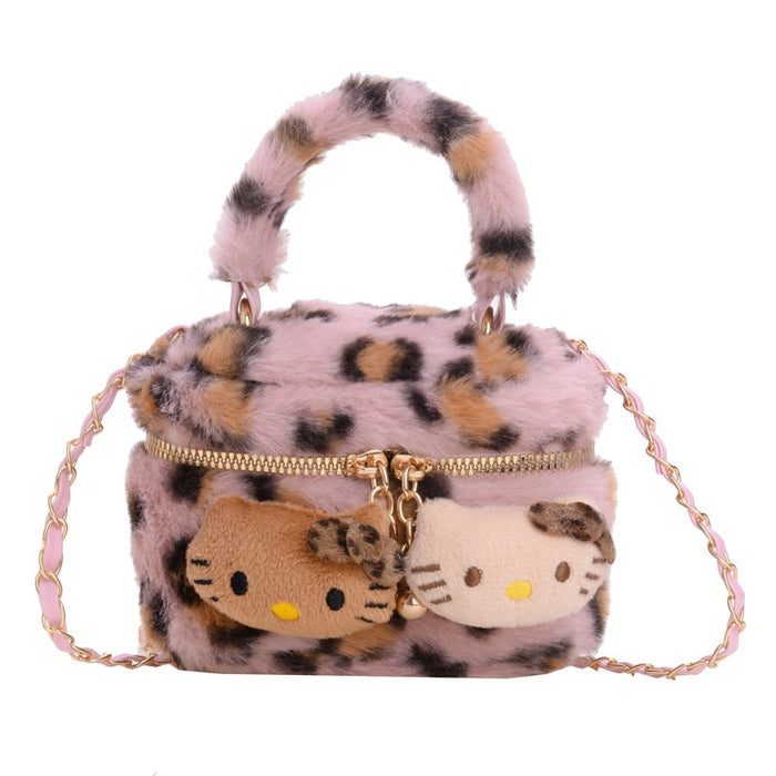 Wholesale Children's Bags Plush Princess Bow Crossbody Bag JDC-SD-Yubei001