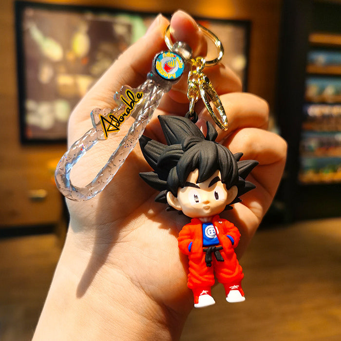 Wholesale Cartoon Silicone Doll Keychain JDC-KC-Tingm294