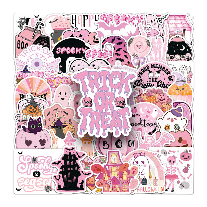 Wholesale Pink Waterproof Decorative Stickers Sweet Cartoon Design