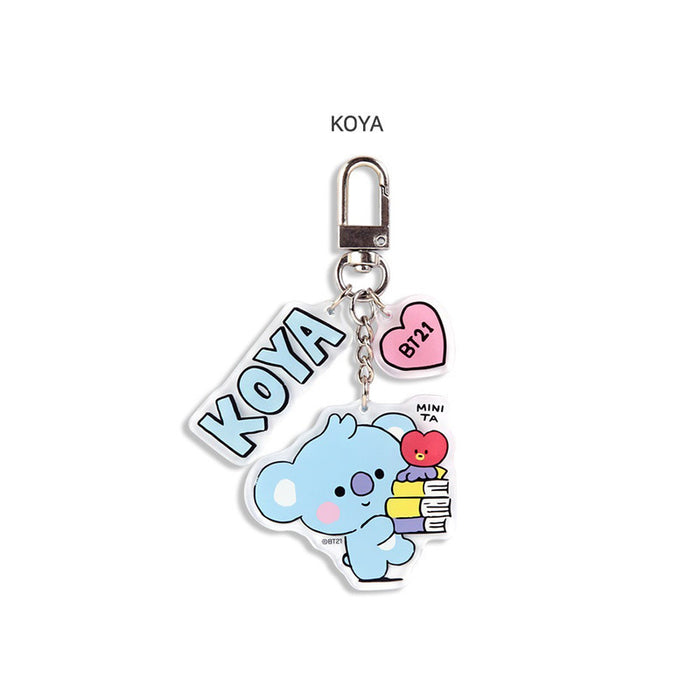 Wholesale Acrylic cute cartoon couple keychains