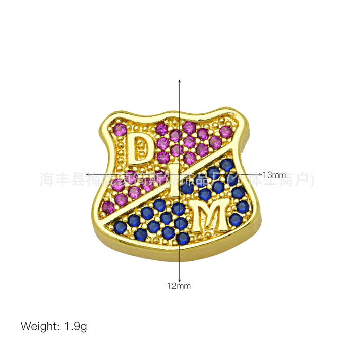 Wholesale Football Team Logo Pendant Charms