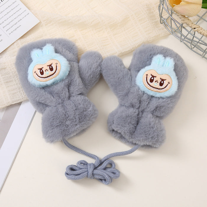 Wholesale Cute Cartoon Plush Children' s Gloves