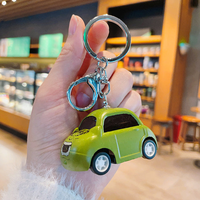 Wholesale Cartoon Alloy Car Model Toy Keychain JDC-KC-Aile011