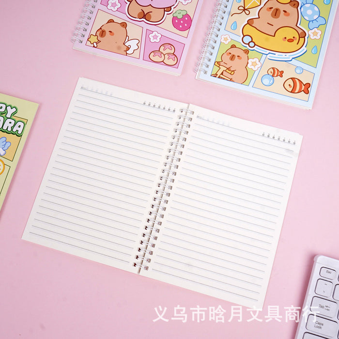 Wholesale A5 spiral cratoon creative notebook