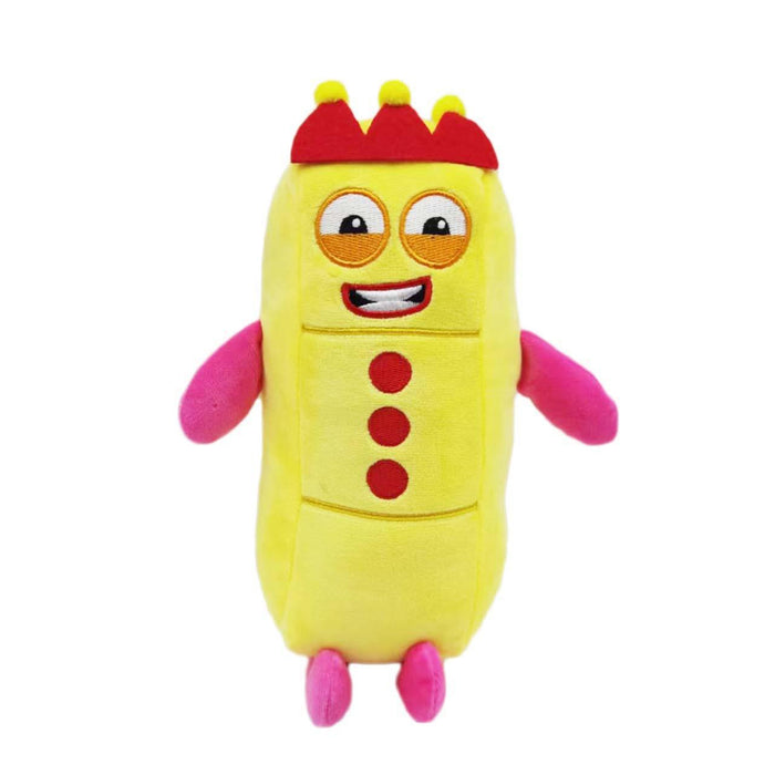 Wholesale Doll Number blocks digital building blocks plush toys early childhood education doll